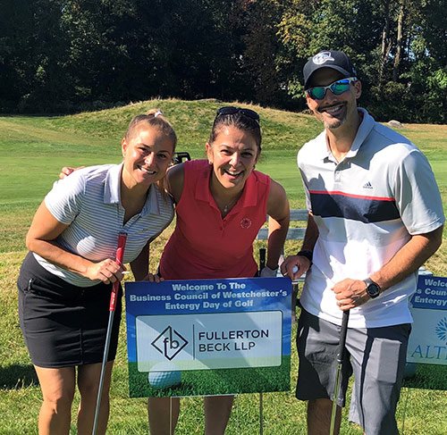 Fullerton Beck at Golf Tournament